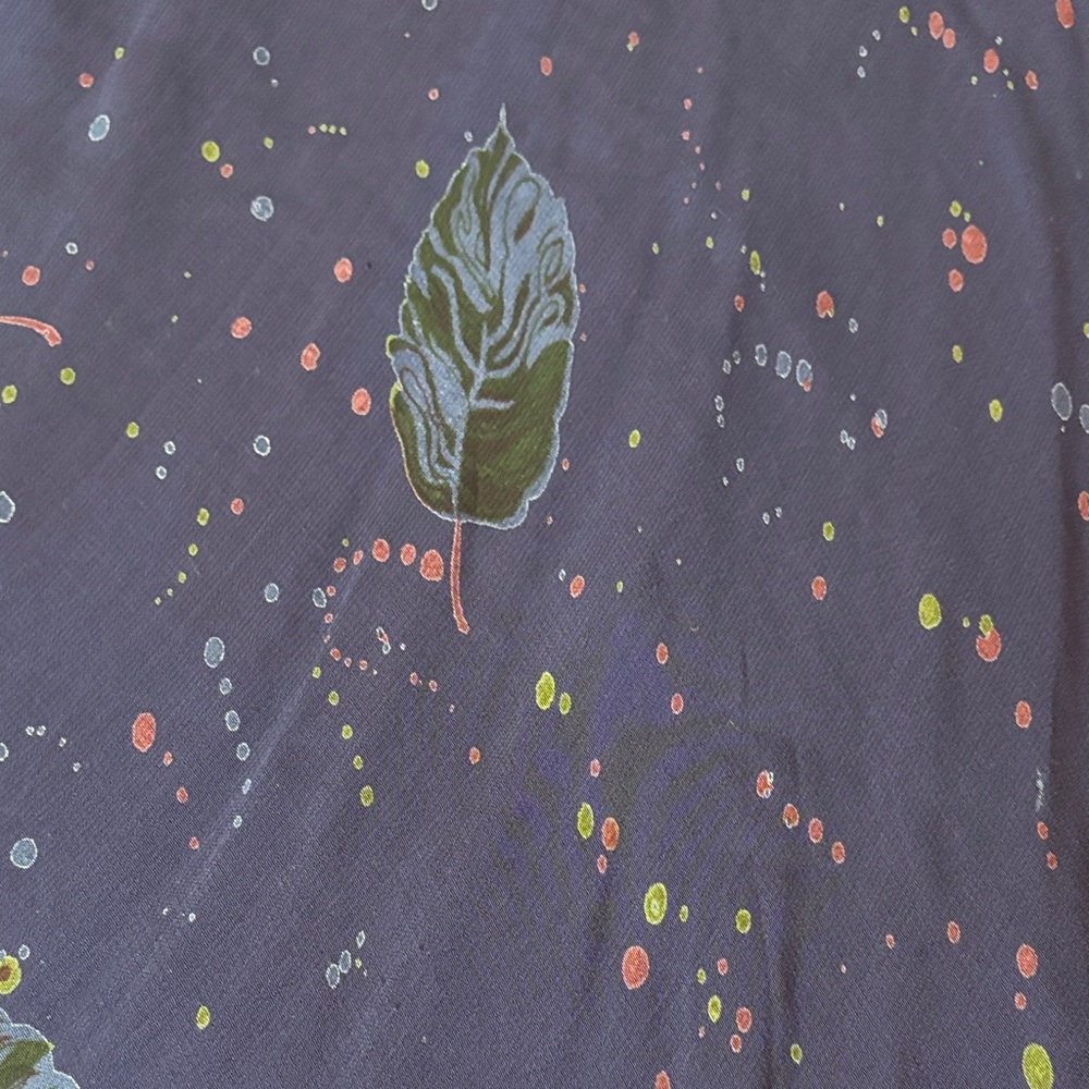 WhimsyGoth Floral ethereal carnival renaissance Purple Women's Skirt 3x - Picture 5 of 7